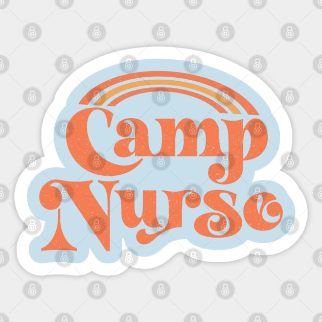 Camp Nurse Sticker by Duds4Fun